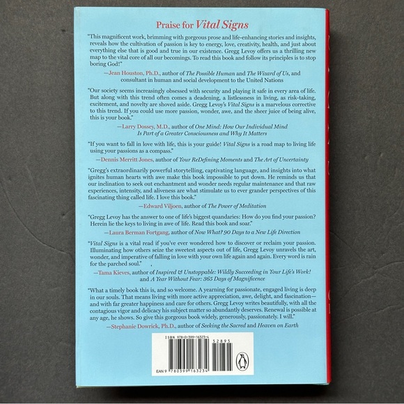 Vital Signs by Gregg Levoy | Self-help, Psychology | Hardcover Book - Picture 2 of 12